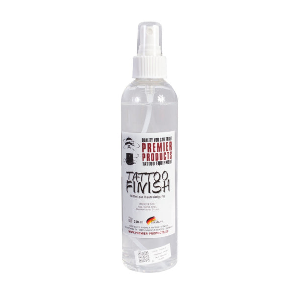 Tattoo Finish par Premier Products - Spray Cicatrisant Après Tatouage Fabriqué en Allemagne (240ml)